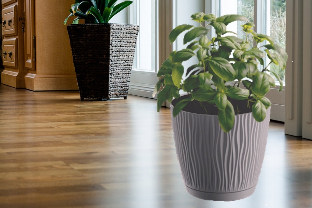Doniczka z podstawką Sandy DSY 190P mokka Prosperplast Doniczka z podstawką Sandy DSY 190P mokka Prosperplast