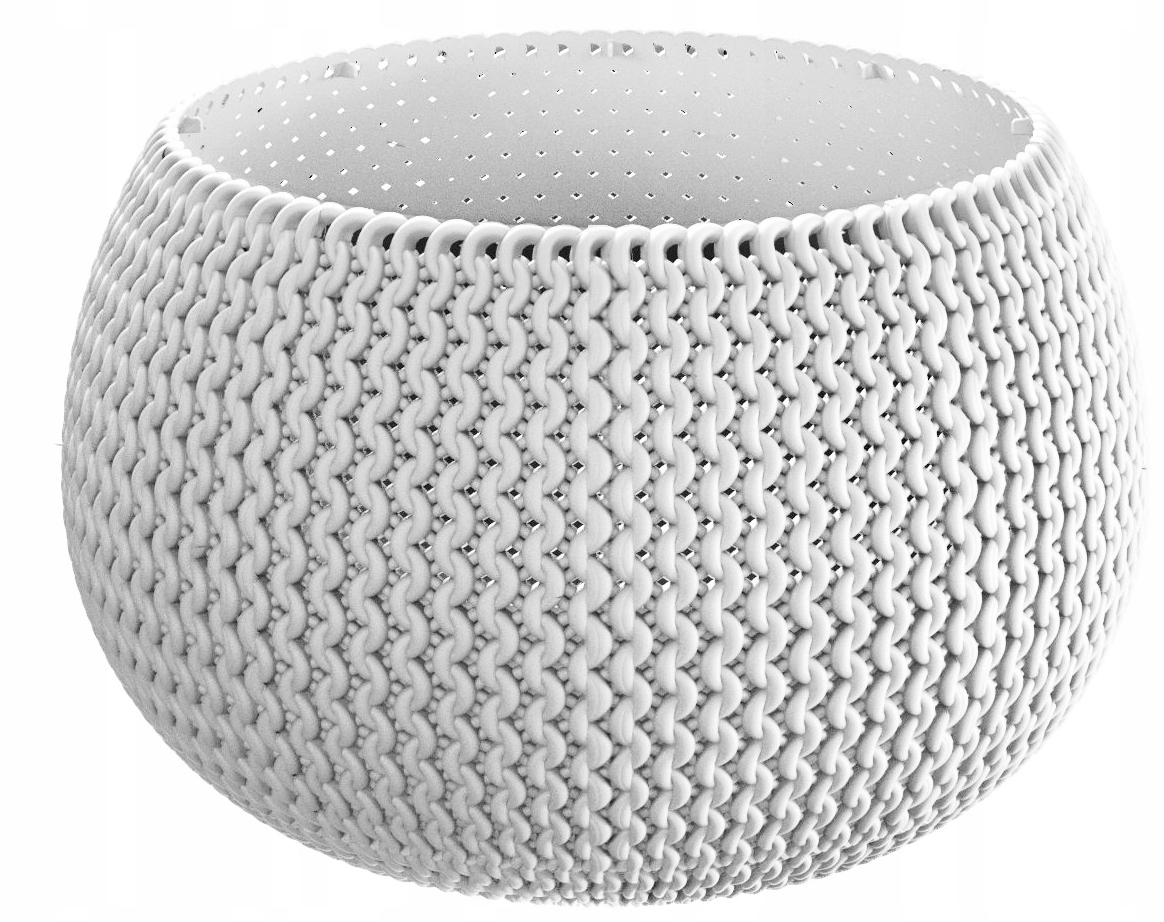 Doniczka Splofy BOWL DKSP 240 biała+wkł Prosperplast Doniczka Splofy BOWL DKSP 240 biała+wkł Prosperplast
