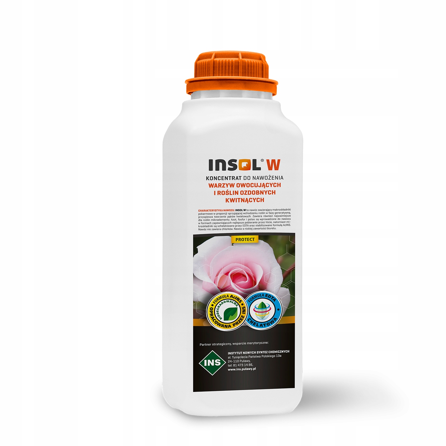 Insol W Kwitnące, nawóz do owoców i kwiatów 1 l. Insol W Kwitnące, nawóz do owoców i kwiatów 1 l.