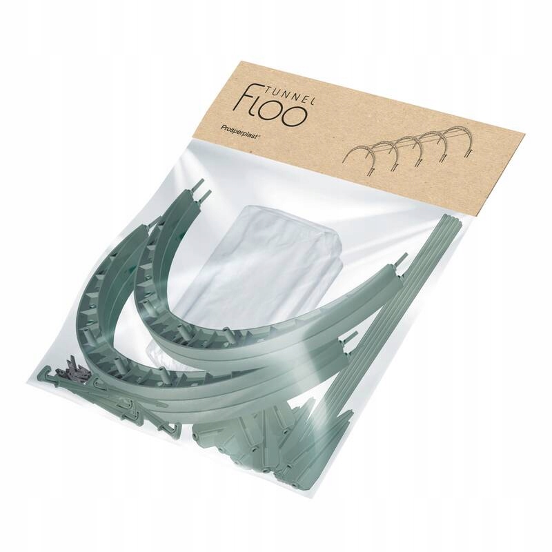 Tunel foliowy komplet IFLT1 Prosperplast zieleń 247x57x30 cm Tunel foliowy komplet IFLT1 Prosperplast zieleń 247x57x30 cm