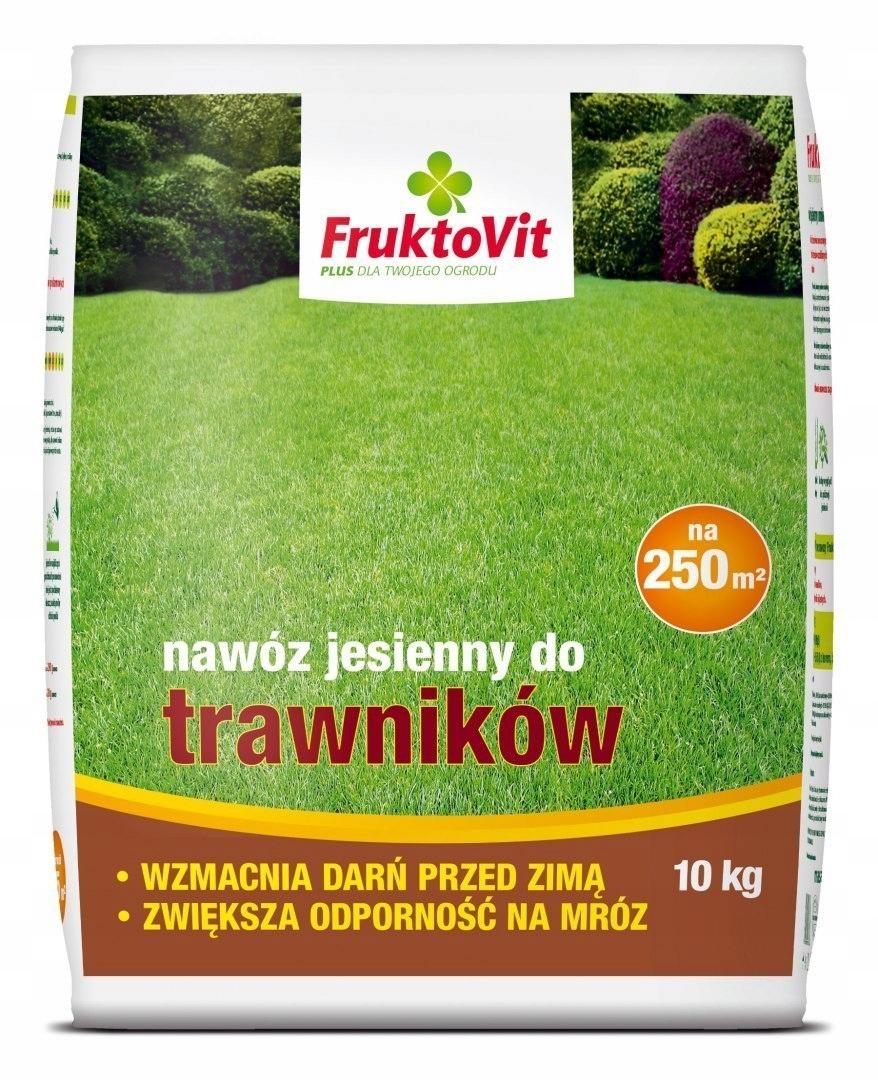 FruktoVit nawóz granulowany JESIENNY do Trawnika 5 kg FruktoVit nawóz granulowany JESIENNY do Trawnika 5 kg