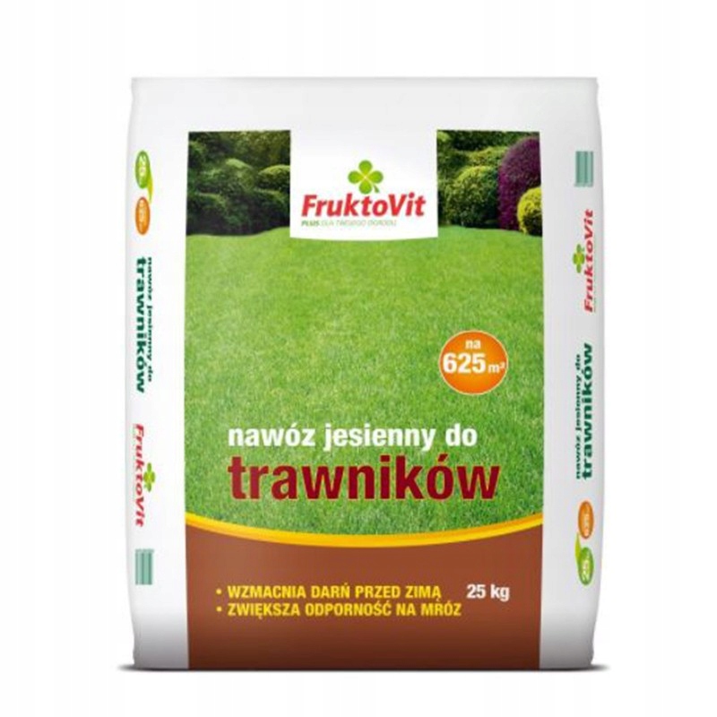 FruktoVit nawóz granulowany JESIENNY do Trawnika 5 kg FruktoVit nawóz granulowany JESIENNY do Trawnika 5 kg