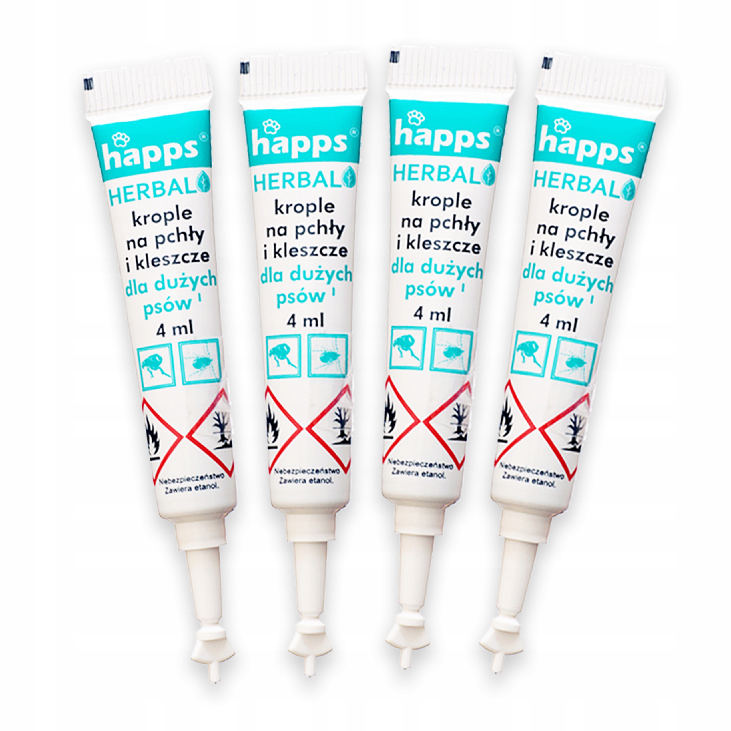 Happs krople 16ml na pchły i kleszcze psy 20-40kg zwalczanie pasożytów Bros Happs krople 16ml na pchły i kleszcze psy 20-40kg zwalczanie pasożytów Bros