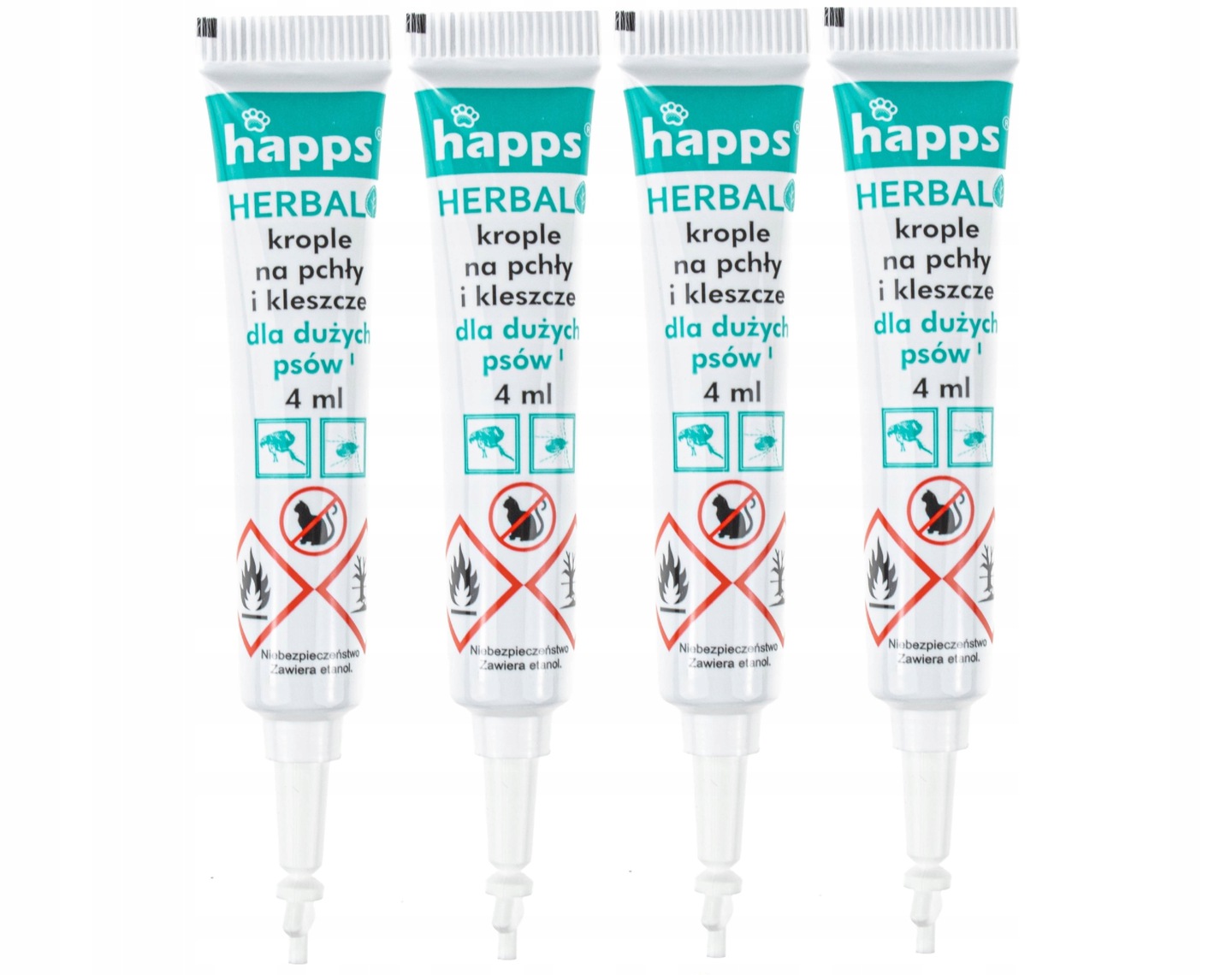 Happs krople 16ml na pchły i kleszcze psy 20-40kg zwalczanie pasożytów Bros Happs krople 16ml na pchły i kleszcze psy 20-40kg zwalczanie pasożytów Bros