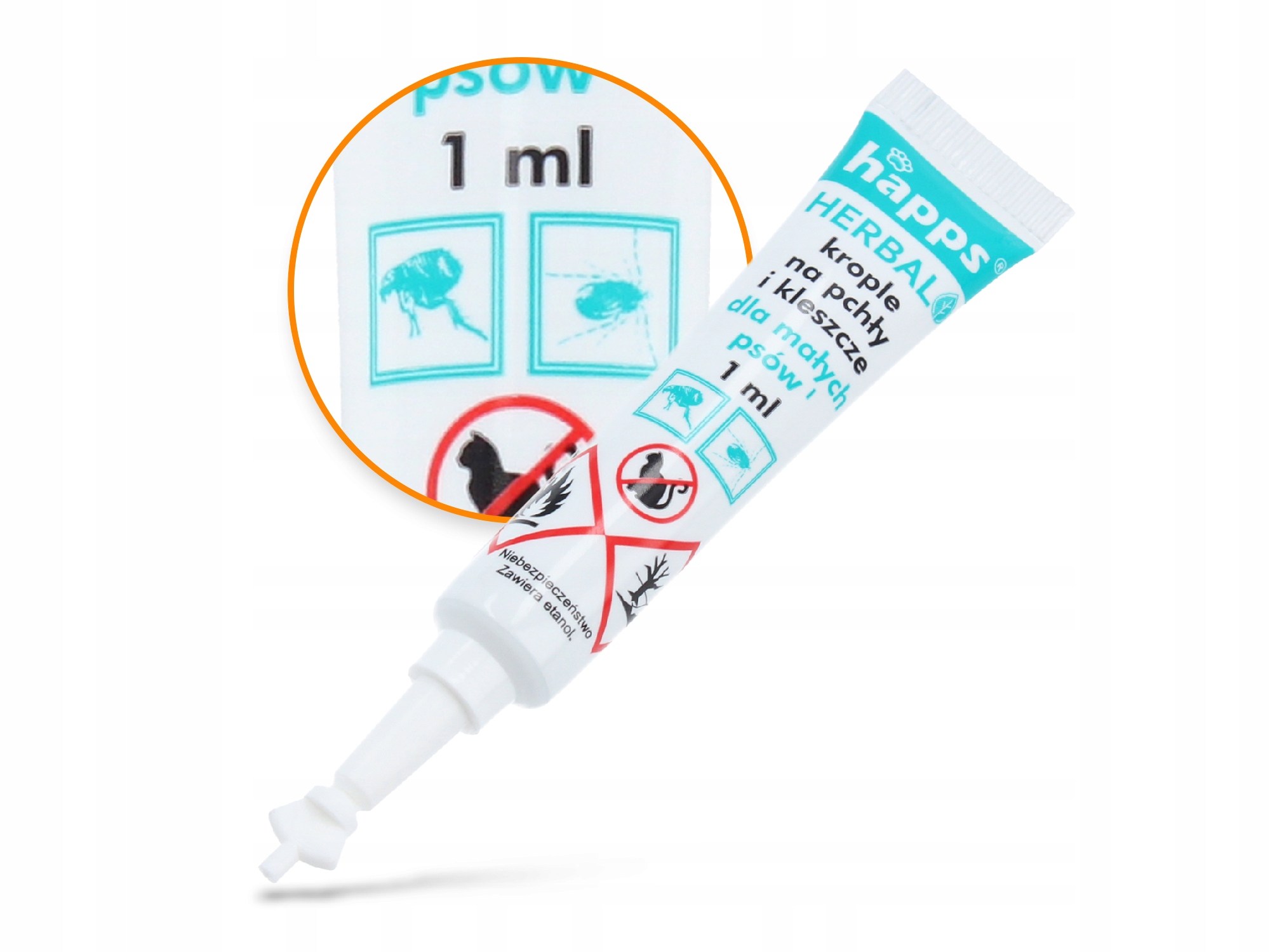 Happs krople 4 ml na pchły i kleszcze psy 5-10 kg zwalczanie pasożytów Bros Happs krople 4 ml na pchły i kleszcze psy 5-10 kg zwalczanie pasożytów Bros