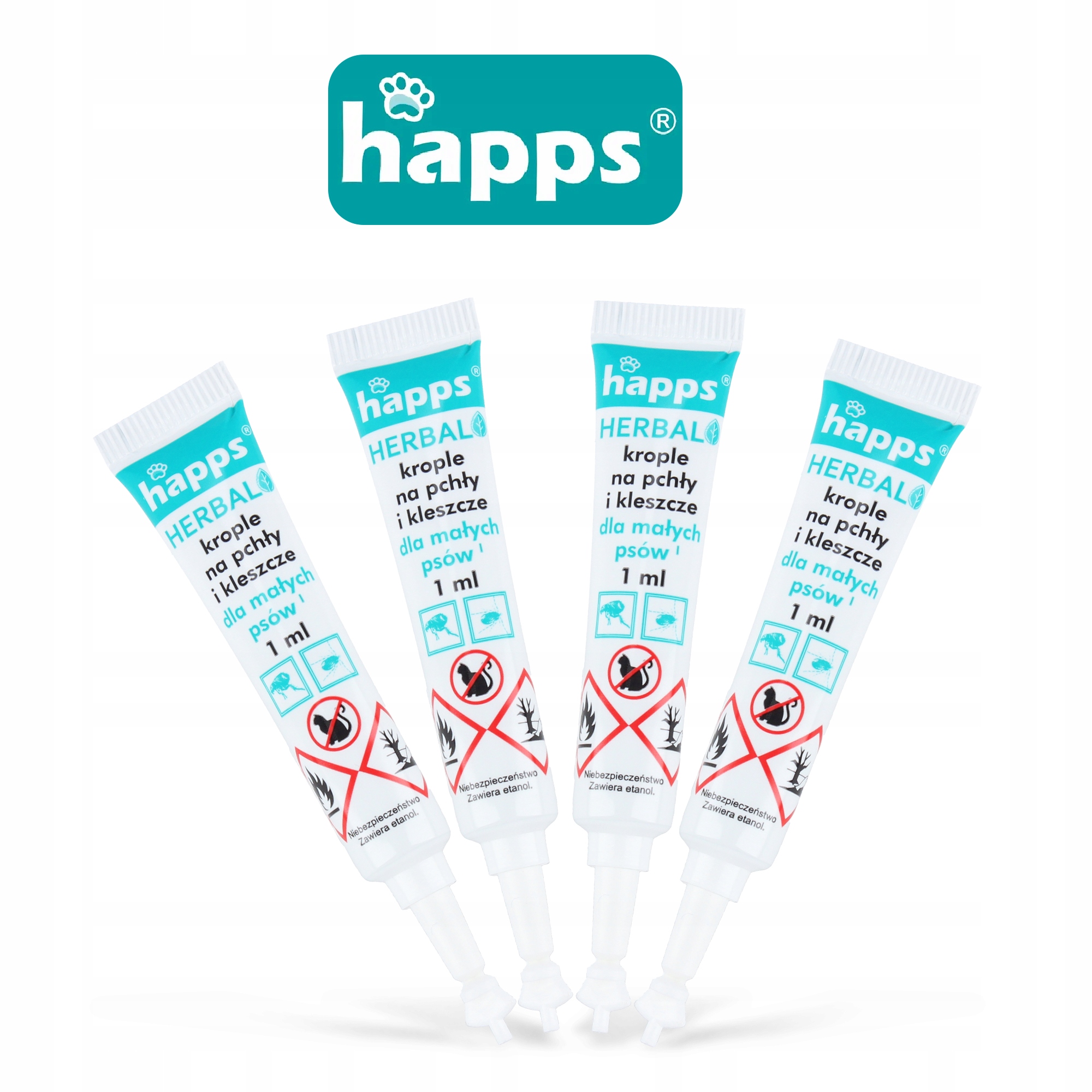 Happs krople 4 ml na pchły i kleszcze psy 5-10 kg zwalczanie pasożytów Bros Happs krople 4 ml na pchły i kleszcze psy 5-10 kg zwalczanie pasożytów Bros