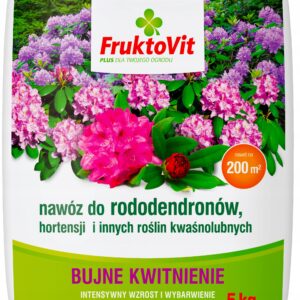 Fruktovit nawóz 1,2kg granulowany do Rododendronów, Hortensji Fruktovit nawóz 1,2kg granulowany do Rododendronów, Hortensji
