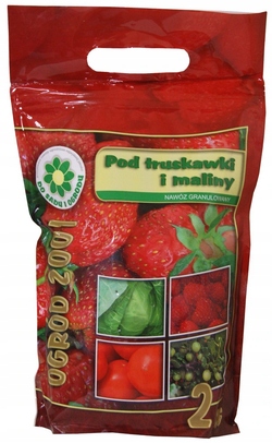 Ogród 2001 nawóz do truskawek, malin granulowany 2 kg Siarkopol Ogród 2001 nawóz do truskawek, malin granulowany 2 kg Siarkopol