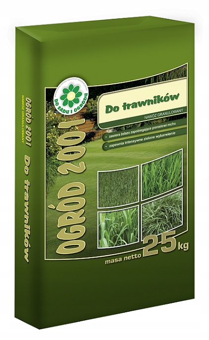 Ogród 2001 nawóz do trawnika granulowany 25 kg Siarkopol Ogród 2001 nawóz do trawnika granulowany 25 kg Siarkopol