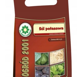 Ogród 2001 Sól Potasowa, nawóz potasowy Siarkopol kryształki, 2 kg Ogród 2001 Sól Potasowa, nawóz potasowy Siarkopol kryształki, 2 kg