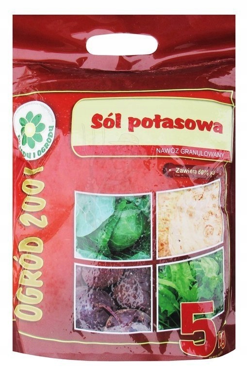 Ogród 2001 Sól Potasowa, nawóz potasowy Siarkopol kryształki 5 kg Ogród 2001 Sól Potasowa, nawóz potasowy Siarkopol kryształki 5 kg