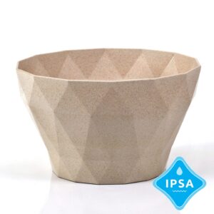 Doniczka DELTA 220 WOOD A1 Piasek, dno IPSA - magazynowanie wody Doniczka DELTA 220 WOOD A1 Piasek, dno IPSA - magazynowanie wody