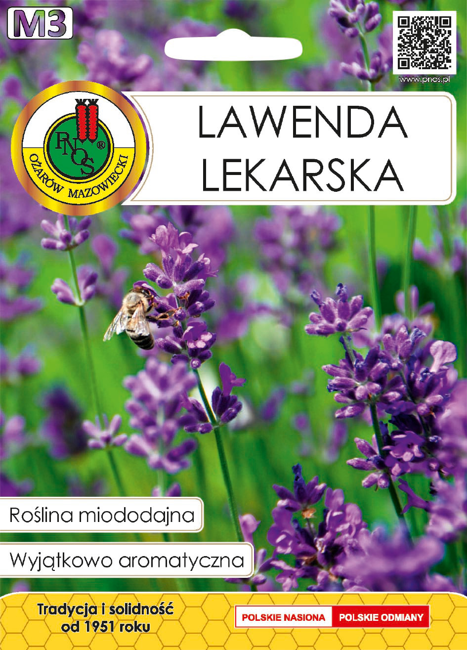 Nasiona ziół Lawenda lekarska 0,2g - PNOS Nasiona ziół Lawenda lekarska 0,2g - PNOS