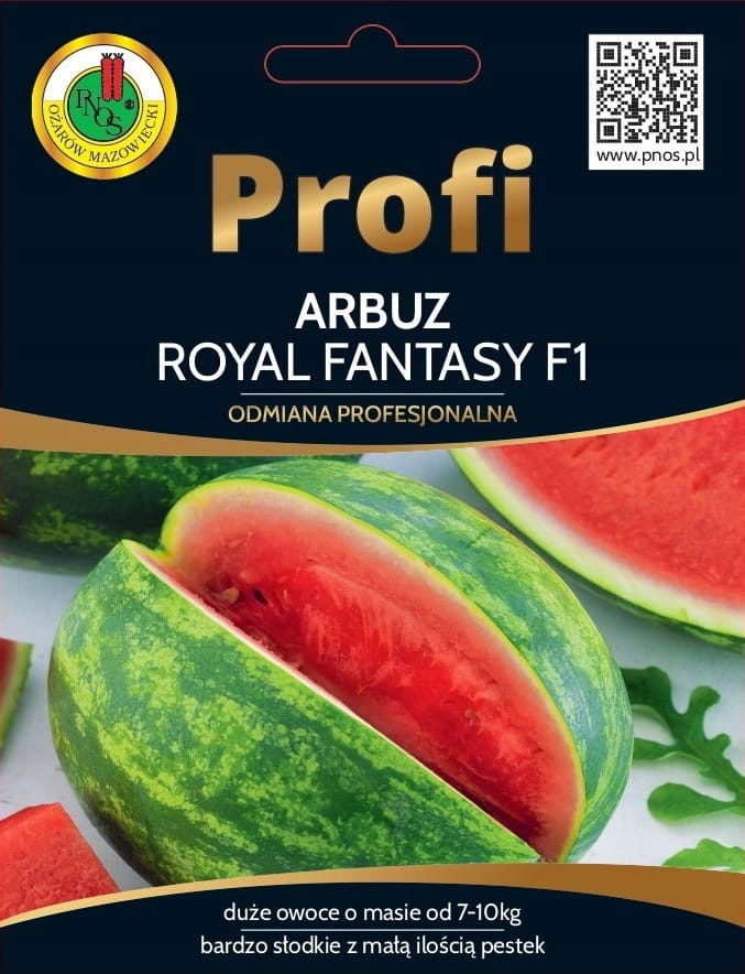Nasiona Arbuz Royal Fantasy F1 15 sztuk PNOS Nasiona Arbuz Royal Fantasy F1 15 sztuk PNOS