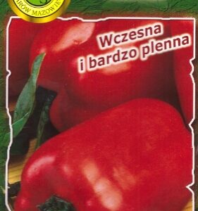 Nasiona Papryka Trapez czerwona słodka odporna na niskie temp. 0,5 g PNOS Nasiona Papryka Trapez czerwona słodka odporna na niskie temp. 0,5 g PNOS