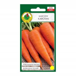 Nasiona Marchew Karotan 100g odmiana późna, świetna na soki PNOS Ożarów Nasiona Marchew Karotan 100g odmiana późna, świetna na soki PNOS Ożarów