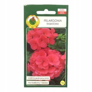 Nasiona Pelargonia rabatowa F1 RÓŻOWA 10 nasion - PNOS Nasiona Pelargonia rabatowa F1 RÓŻOWA 10 nasion - PNOS