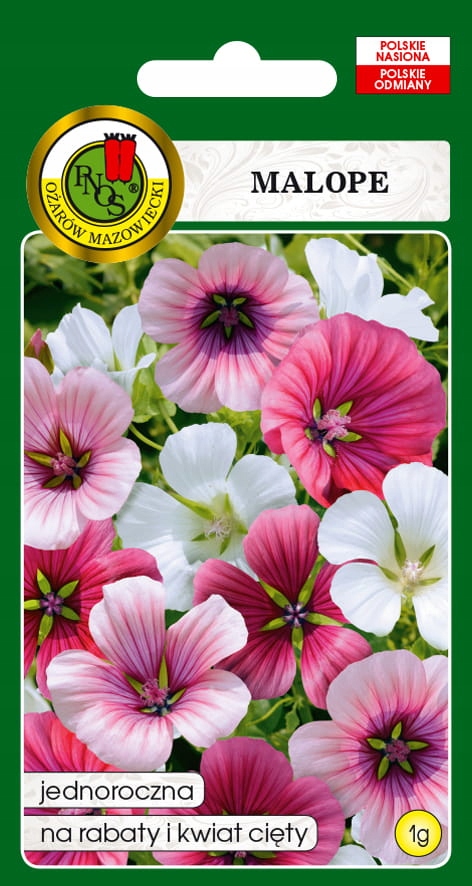 Nasiona Malope MIESZANA - 1g PNOS Nasiona Malope MIESZANA - 1g PNOS