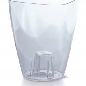 Doniczka Coubi DUKO 130 osłonka przezroczysta Prosperplast Doniczka Coubi DUKO 130 osłonka przezroczysta Prosperplast