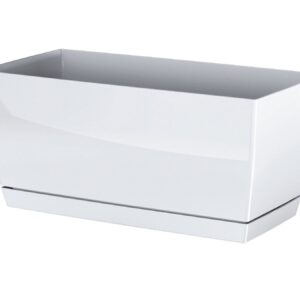 Doniczka Coubi DUPP 400 podłużna biała Prosperplast Doniczka Coubi DUPP 400 podłużna biała Prosperplast