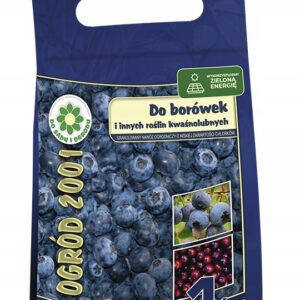 Ogród 2001 nawóz do Borówek, jagód granulowany 1 kg Siarkopol Ogród 2001 nawóz do Borówek, jagód granulowany 1 kg Siarkopol