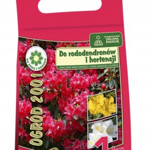 Ogród 2001 nawóz do Hortensji Rododendronów, granulowany 1 kg Siarkopol Ogród 2001 nawóz do Hortensji Rododendronów, granulowany 1 kg Siarkopol