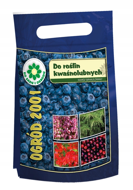 Ogród 2001 nawóz do roślin kwaśnolubnych, borówki granulowany 2kg Siarkopol Ogród 2001 nawóz do roślin kwaśnolubnych, borówki granulowany 2kg Siarkopol