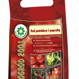 Ogród 2001 nawóz do pomidorów, papryki granulowany 2 kg Siarkopol Ogród 2001 nawóz do pomidorów, papryki granulowany 2 kg Siarkopol