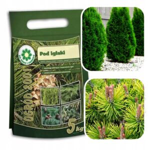 Ogród 2001 Iglak 5 kg Siarkopol nawóz granulowany do iglaków Ogród 2001 Iglak 5 kg Siarkopol nawóz granulowany do iglaków