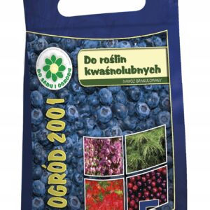 Ogród 2001 nawóz do roślin kwaśnolubnych, borówek granulowany 5kg Siarkopol Ogród 2001 nawóz do roślin kwaśnolubnych, borówek granulowany 5kg Siarkopol