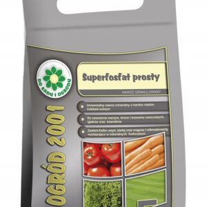 Ogród 2001 Superfosfat 5 kg Siarkopol nawóz fosforowy granulowany Ogród 2001 Superfosfat 5 kg Siarkopol nawóz fosforowy granulowany