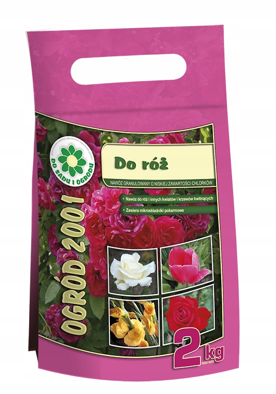 Ogród 2001 nawóz do róż granulowany 2 kg Siarkopol Ogród 2001 nawóz do róż granulowany 2 kg Siarkopol
