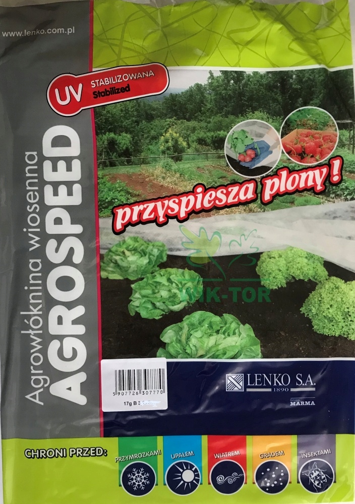 AGROWŁÓKNINA okryciowa wiosenna Biała 2,0 X 5 m 17 g AGROWŁÓKNINA okryciowa wiosenna Biała 2,0 X 5 m 17 g