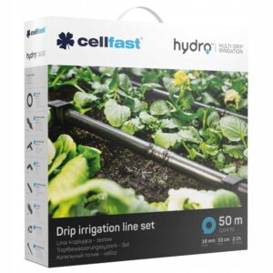 Linia kroplująca 50 mb + akcesoria, zestaw Cellfast Linia kroplująca 50 mb + akcesoria, zestaw Cellfast