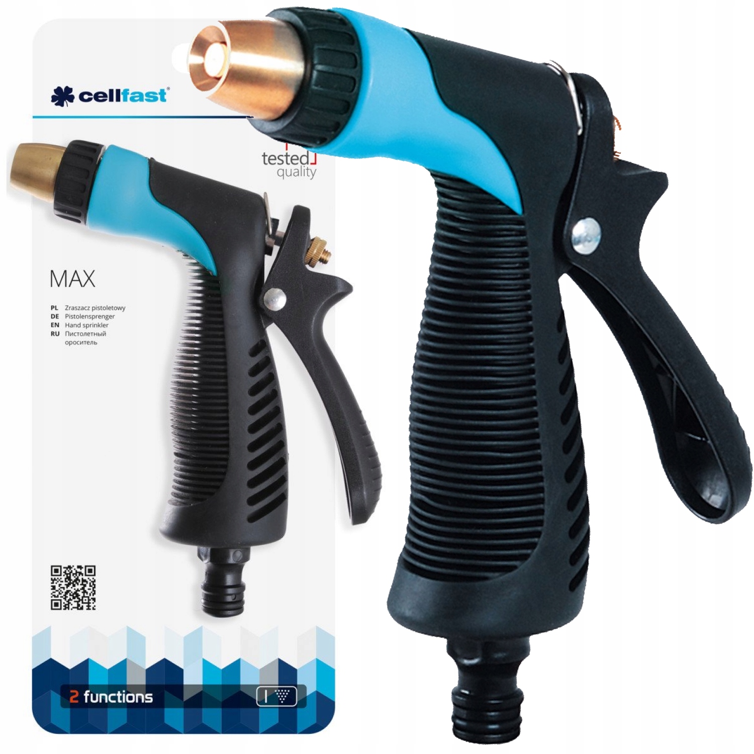 Zraszacz pistoletowy prosty MAX 52-020 Cellfast Zraszacz pistoletowy prosty MAX 52-020 Cellfast