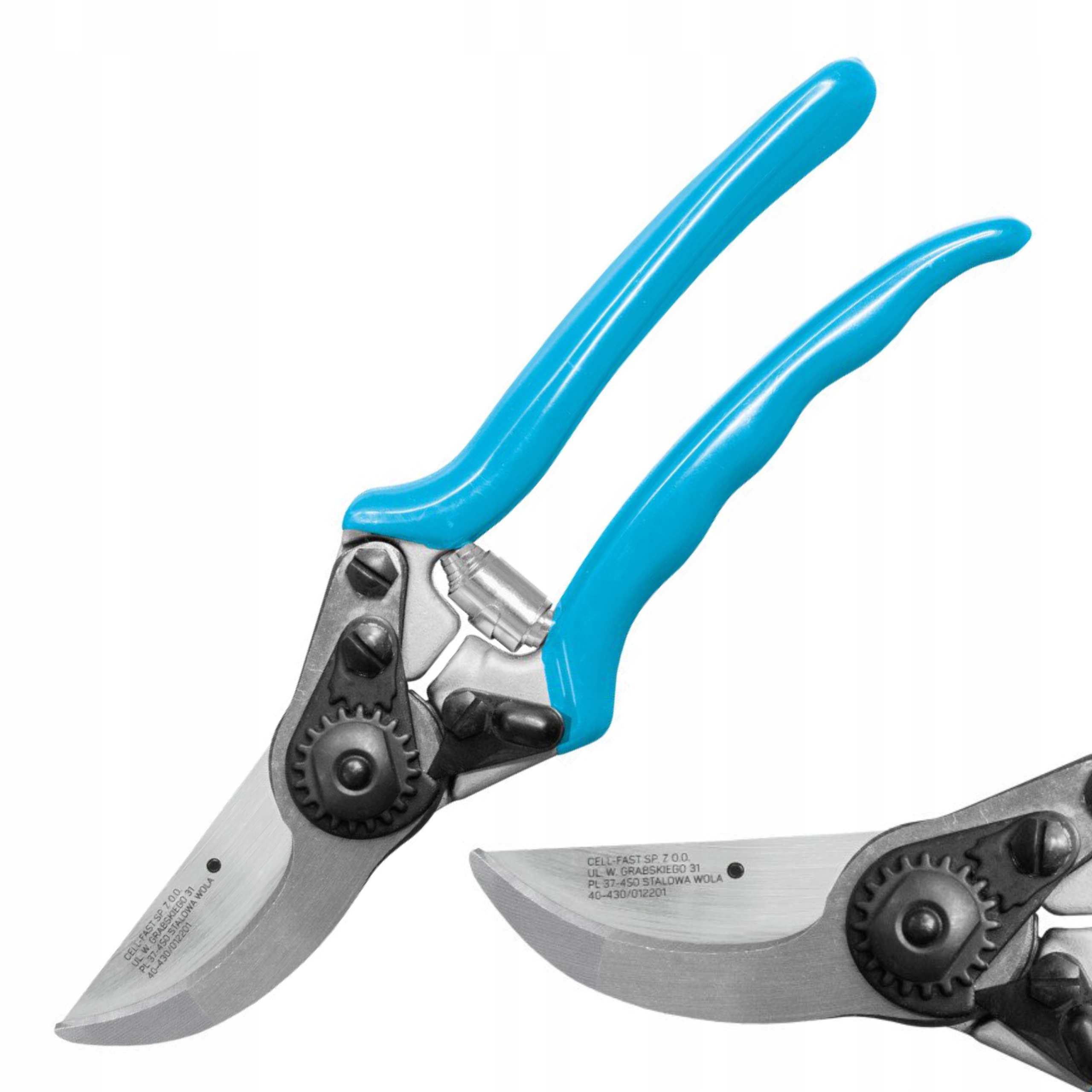 Sekator jednoręczny nożycowy 40-417 metalowy Cellfast cięcie do 2,2 cm Sekator jednoręczny nożycowy 40-417 metalowy Cellfast cięcie do 2,2 cm