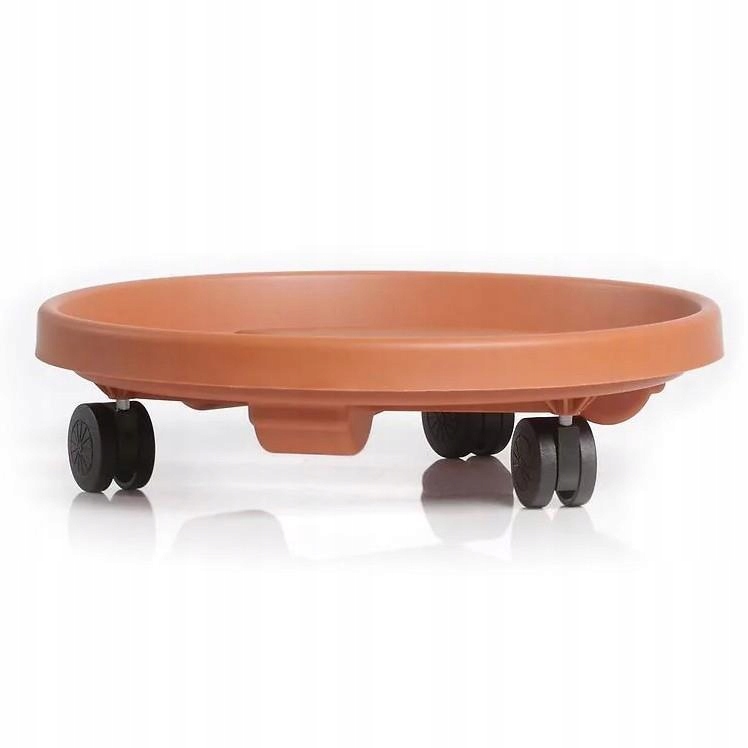 Podstawka pod doniczkę na kółkach 30 cm terakota PCR1 Prosperplast Podstawka pod doniczkę na kółkach 30 cm terakota PCR1 Prosperplast