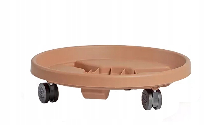 Podstawka pod doniczkę na kółkach 30 cm terakota PCR1 Prosperplast Podstawka pod doniczkę na kółkach 30 cm terakota PCR1 Prosperplast