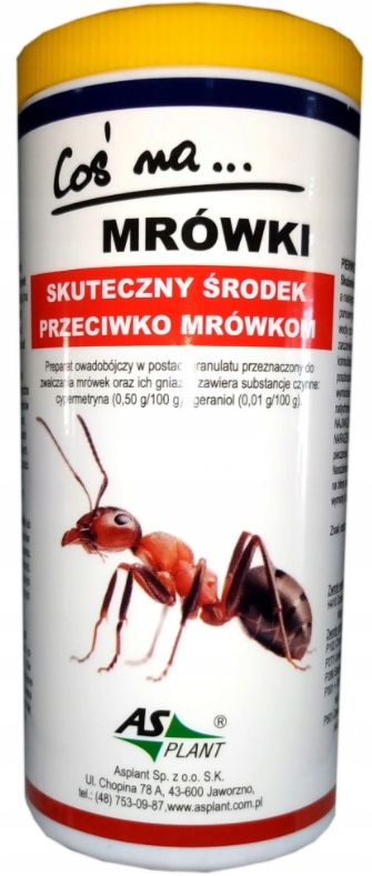 Coś na mrówki 250 g proszek na mrówki Asplant zwalczanie mrówek Coś na mrówki 250 g proszek na mrówki Asplant zwalczanie mrówek