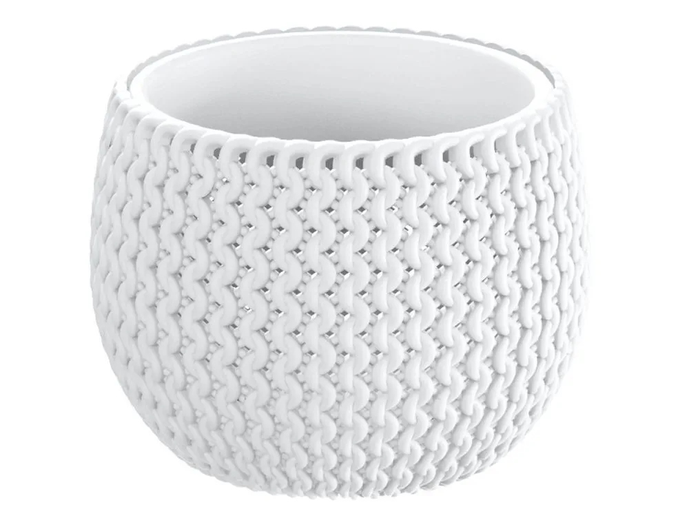 Doniczka Splofy BOWL DKSP 240 biała+wkł Prosperplast Doniczka Splofy BOWL DKSP 240 biała+wkł Prosperplast