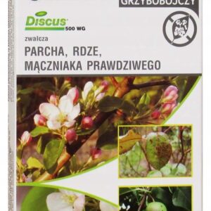 Discus 500 WG 15 g. parch jabłoni, mączniak agrestu Discus 500 WG 15 g. parch jabłoni, mączniak agrestu