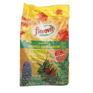Florovit nawóz JESIENNY do iglaków tui, tuji 3 kg Florovit nawóz JESIENNY do iglaków tui, tuji 3 kg