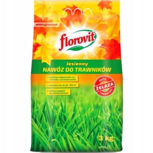 Florovit nawóz JESIENNY do Trawnika granulowany 3 kg Florovit nawóz JESIENNY do Trawnika granulowany 3 kg