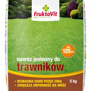 FruktoVit nawóz granulowany JESIENNY do Trawnika 5 kg FruktoVit nawóz granulowany JESIENNY do Trawnika 5 kg