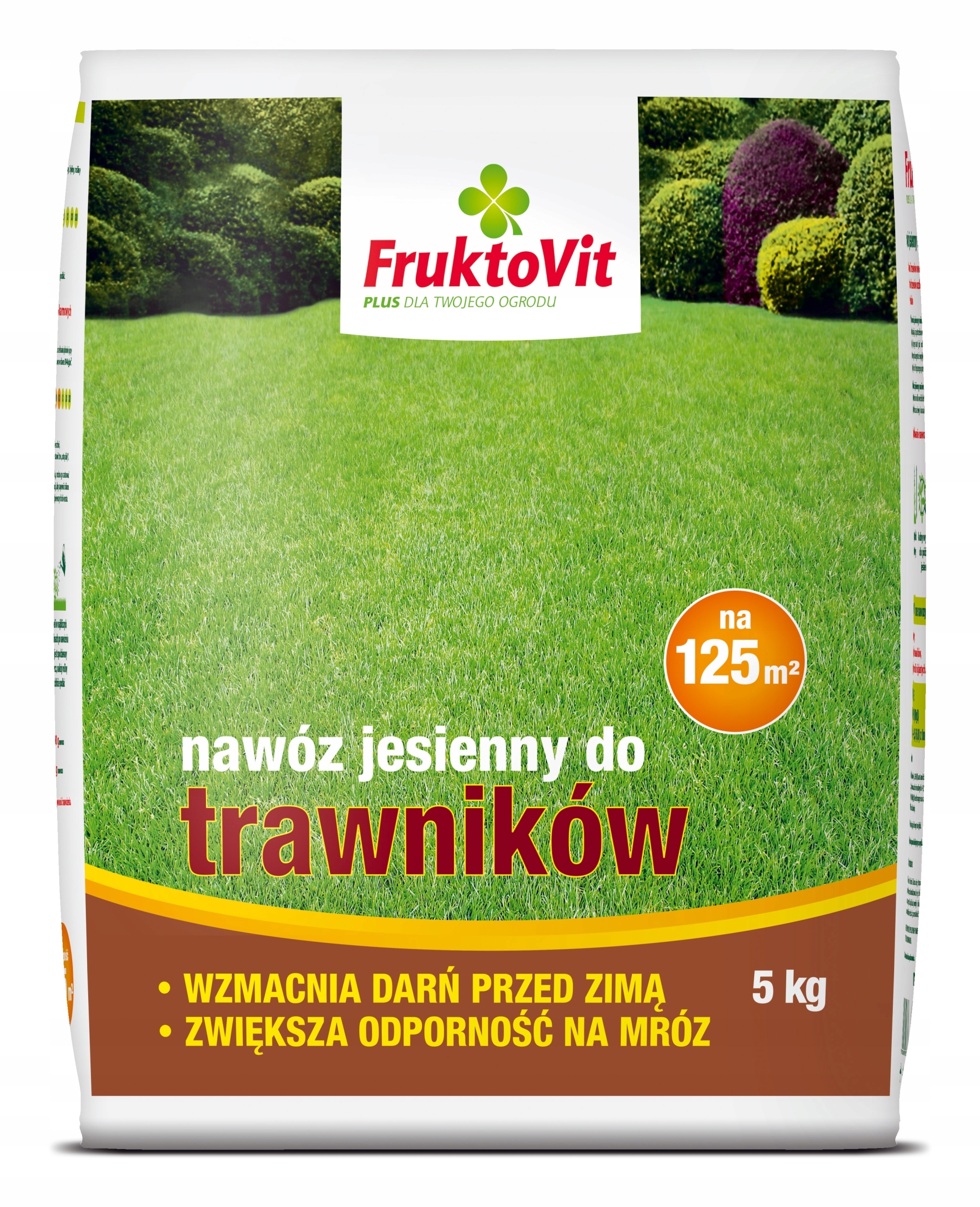 FruktoVit nawóz granulowany JESIENNY do Trawnika 5 kg FruktoVit nawóz granulowany JESIENNY do Trawnika 5 kg