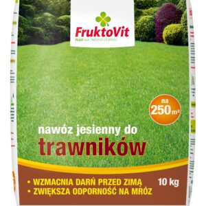 FruktoVit nawóz granulowany JESIENNY do Trawnika 10 kg FruktoVit nawóz granulowany JESIENNY do Trawnika 10 kg