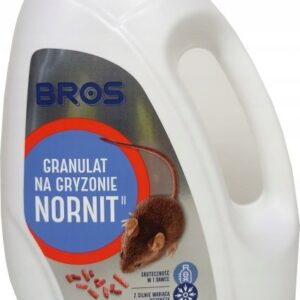 Bros trutka granulowana Nornit 1 kg trucizna na Nornice Bros trutka granulowana Nornit 1 kg trucizna na Nornice