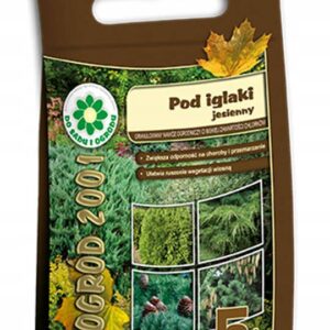 Ogród 2001 nawóz do iglaków, tuji, tui jesienny granulowany 5 kg Siarkopol Ogród 2001 nawóz do iglaków, tuji, tui jesienny granulowany 5 kg Siarkopol