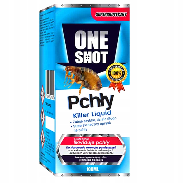 One Shot na pchły 100 ml skuteczne zwalczanie pcheł, szybki efekt One Shot na pchły 100 ml skuteczne zwalczanie pcheł, szybki efekt