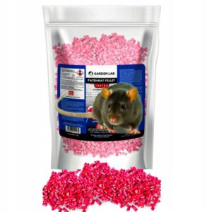 Alchema Patenrat czerwona trutka na myszy i szczury 1 kg granulat